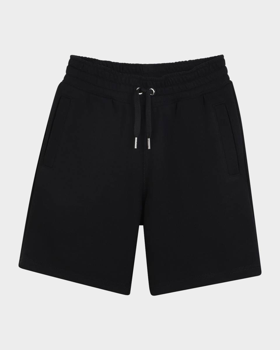 Boy's Embroidered Logo Shorts, Size 8-14
